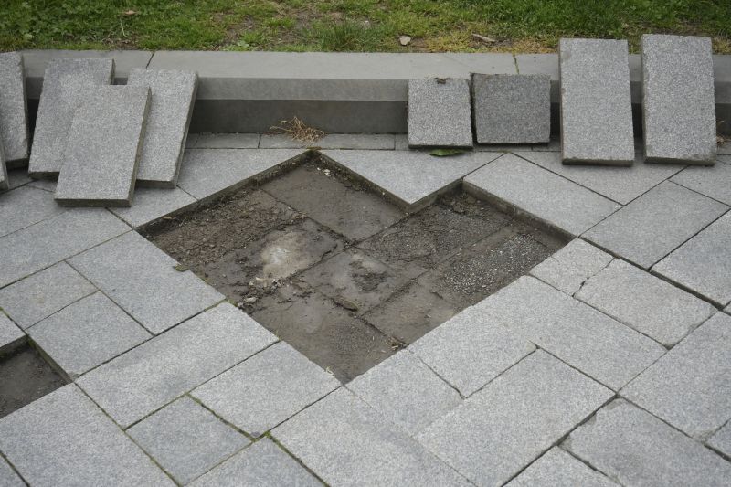 Stone Walkway Repair